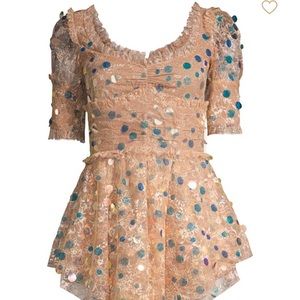 For Love & Lemons Ace Mini Dress